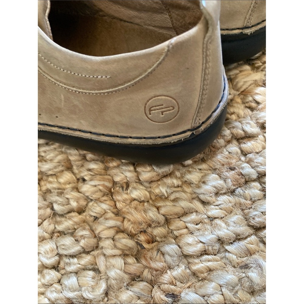 Birkenstock Womens Tan Leather Footprint Oxfords Size 38 Wide Toe Lace Up Shoes - Picture 7 of 12